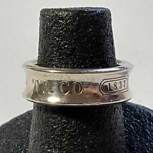 Tiffany & Co. 925 Silver 1997-1837 Band size 6